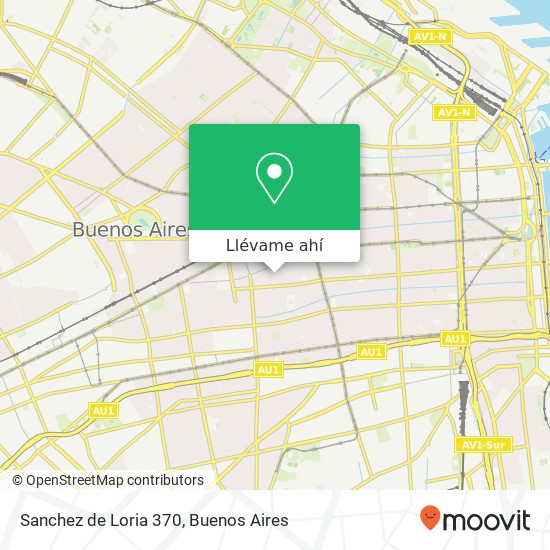 Mapa de Sanchez de Loria 370