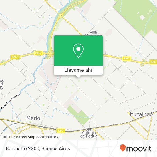 Mapa de Balbastro 2200