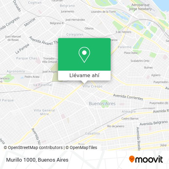 Mapa de Murillo 1000