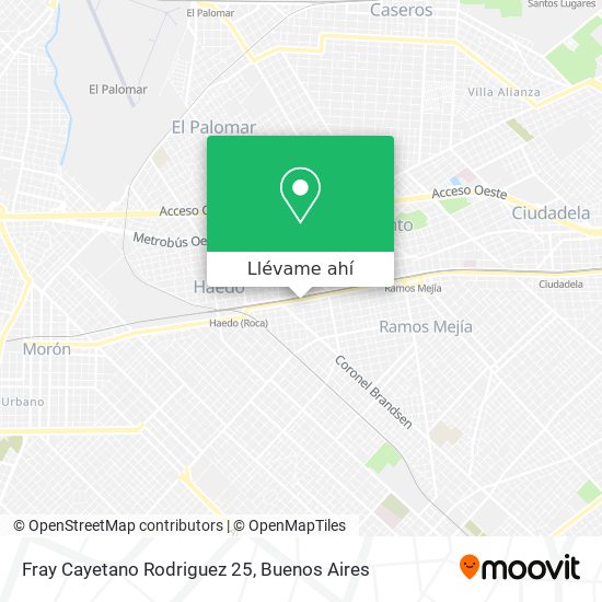 Mapa de Fray Cayetano Rodriguez 25