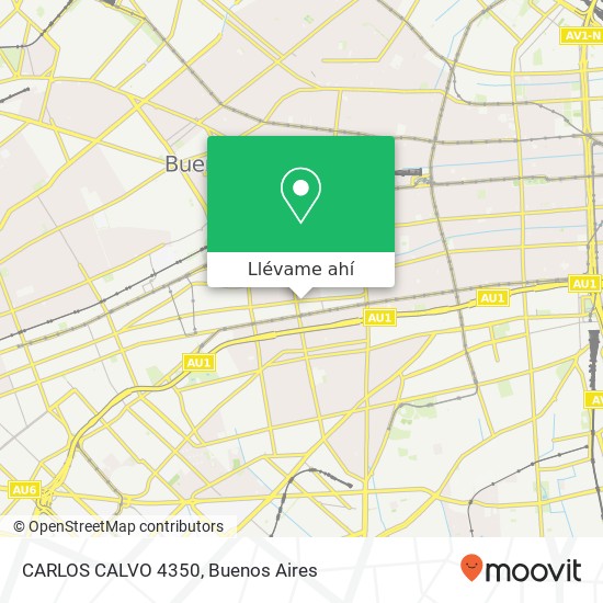 Mapa de CARLOS CALVO 4350