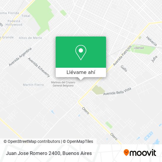 Mapa de Juan Jose Romero 2400