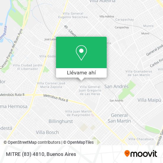 Mapa de MITRE (83) 4810