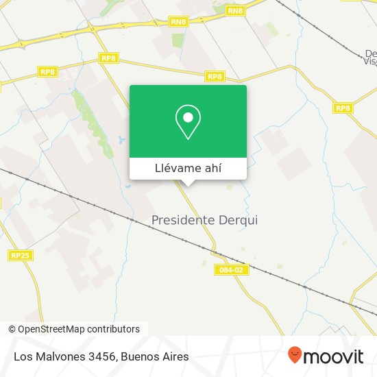 Mapa de Los Malvones 3456