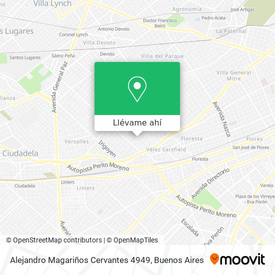 Mapa de Alejandro Magariños Cervantes 4949