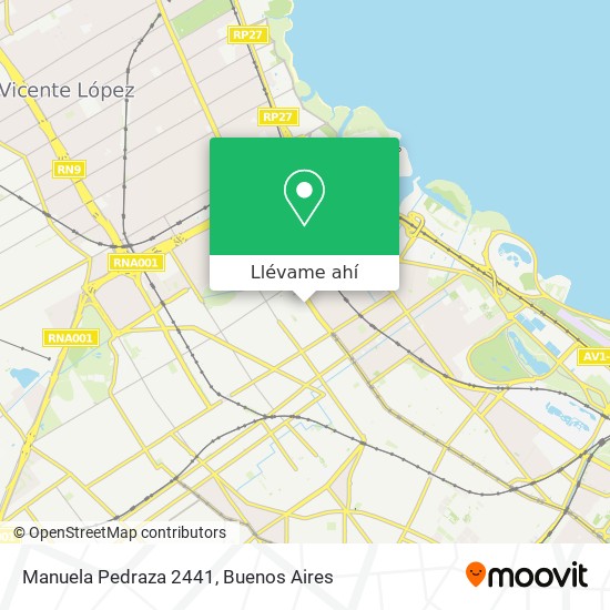 Mapa de Manuela Pedraza 2441