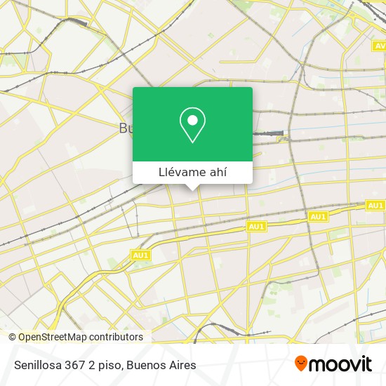 Mapa de Senillosa 367 2 piso