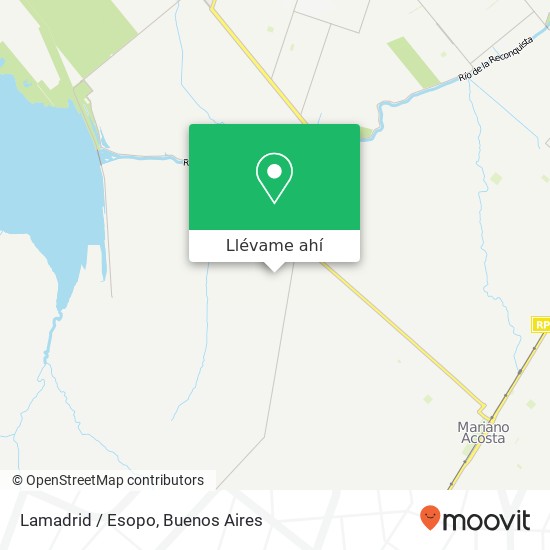 Mapa de Lamadrid / Esopo