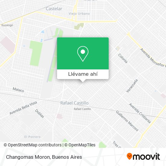 Mapa de Changomas Moron