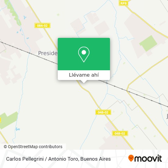 Mapa de Carlos Pellegrini / Antonio Toro