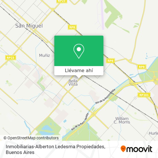 Mapa de Inmobiliarias-Alberton Ledesma Propiedades