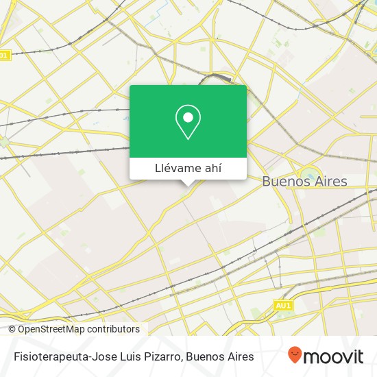 Mapa de Fisioterapeuta-Jose Luis Pizarro