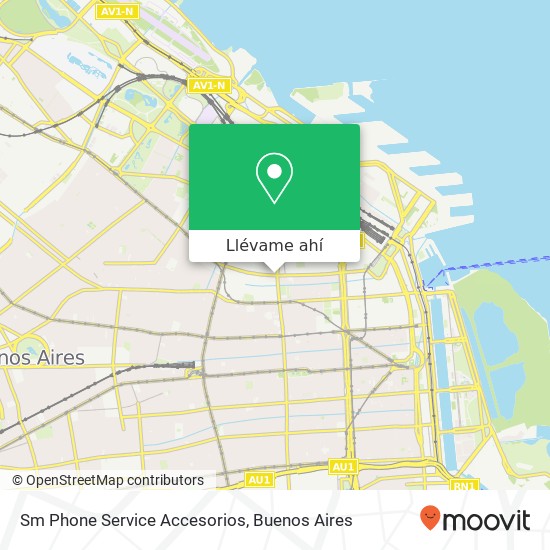 Mapa de Sm Phone Service Accesorios