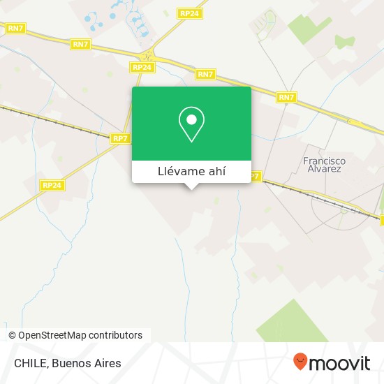 Mapa de CHILE