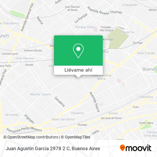 Mapa de Juan Agustin Garcia 2978 2 C