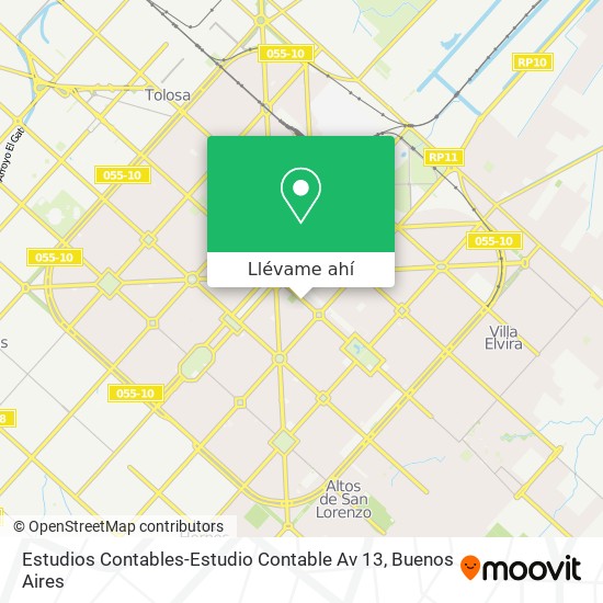 Mapa de Estudios Contables-Estudio Contable Av 13