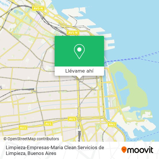 Mapa de Limpieza-Empresas-Maria Clean Servicios de Limpieza