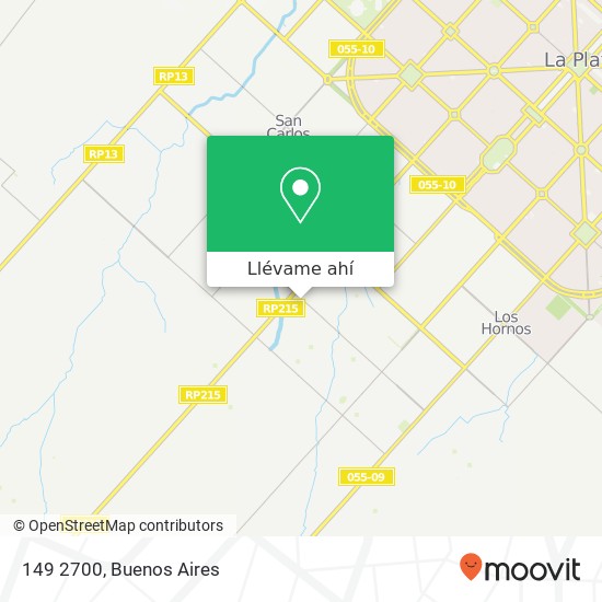 Mapa de 149 2700