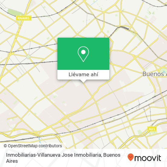 Mapa de Inmobiliarias-Villanueva Jose Inmobiliaria