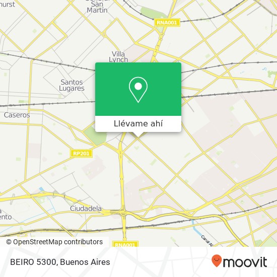Mapa de BEIRO 5300
