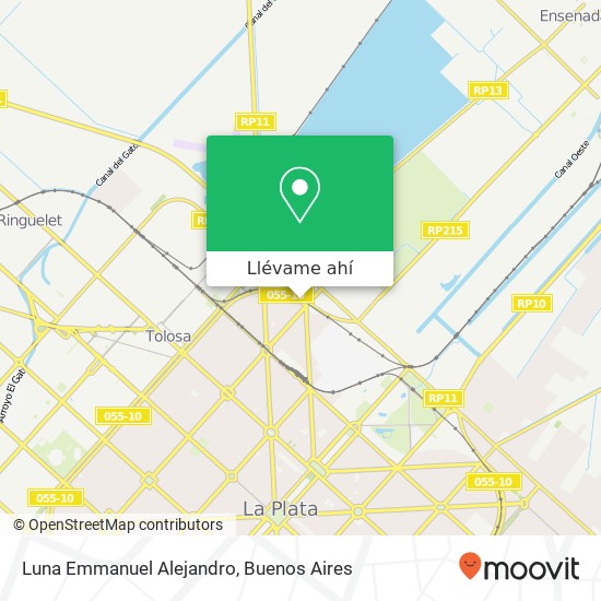 Mapa de Luna Emmanuel Alejandro