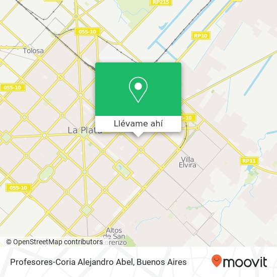 Mapa de Profesores-Coria Alejandro Abel