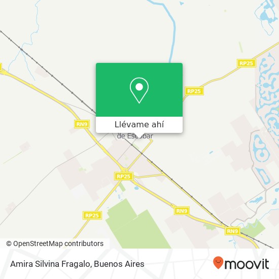 Mapa de Amira Silvina Fragalo