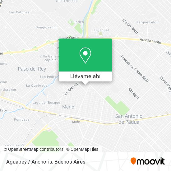Mapa de Aguapey / Anchoris