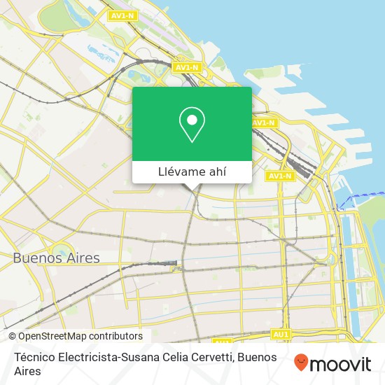 Mapa de Técnico Electricista-Susana Celia Cervetti