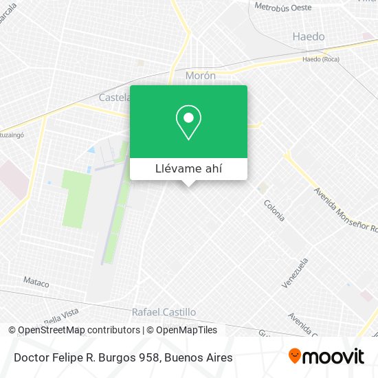 Mapa de Doctor Felipe R. Burgos 958