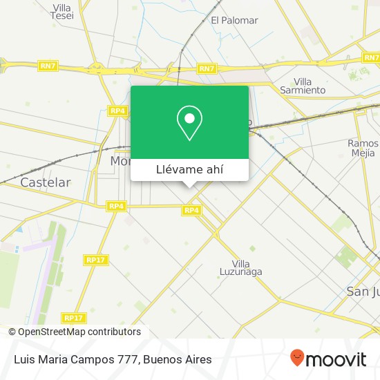 Mapa de Luis Maria Campos 777