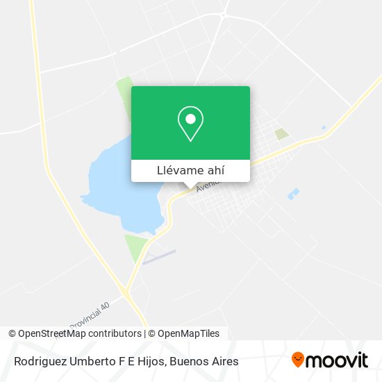 Mapa de Rodriguez Umberto F E Hijos