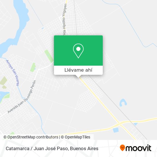 Mapa de Catamarca / Juan José Paso