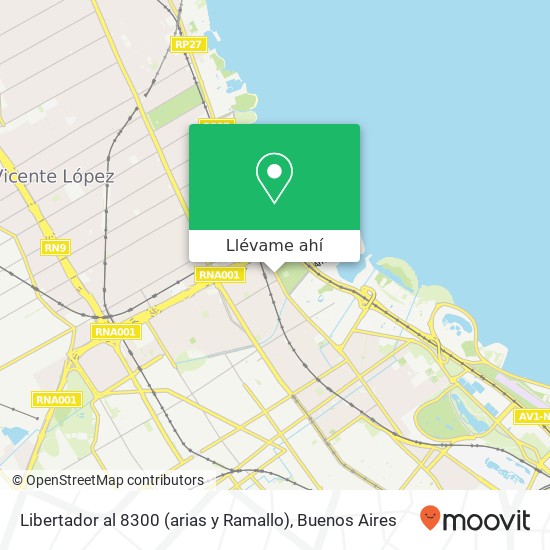 Mapa de Libertador al 8300 (arias y Ramallo)