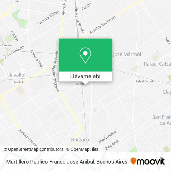 Mapa de Martillero Publico-Franco Jose Anibal