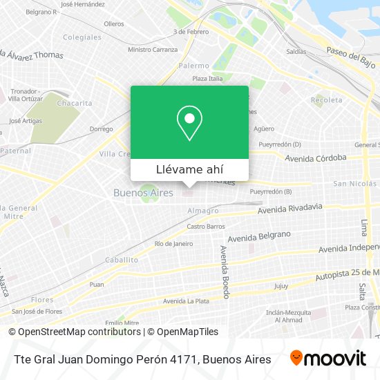 Mapa de Tte  Gral  Juan Domingo Perón 4171