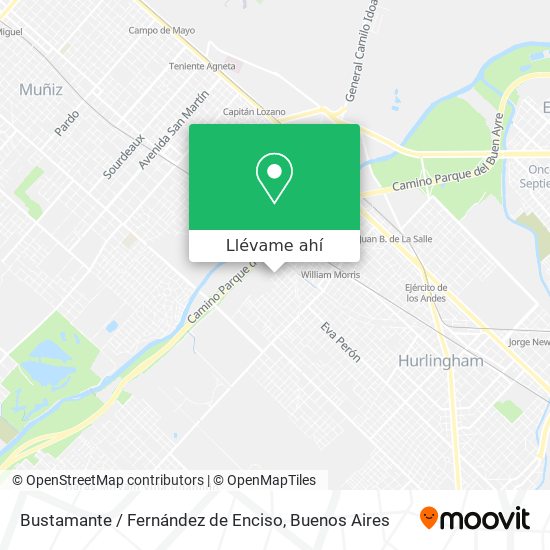 Mapa de Bustamante / Fernández de Enciso