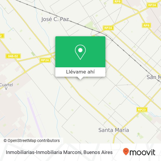 Mapa de Inmobiliarias-Inmobiliaria Marconi