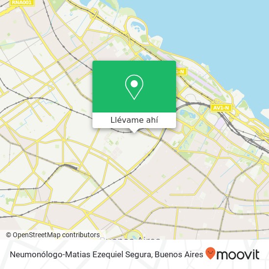 Mapa de Neumonólogo-Matias Ezequiel Segura