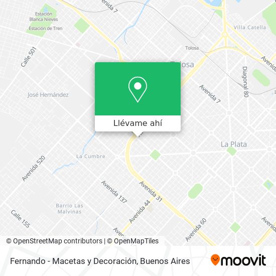 Mapa de Fernando - Macetas y Decoración