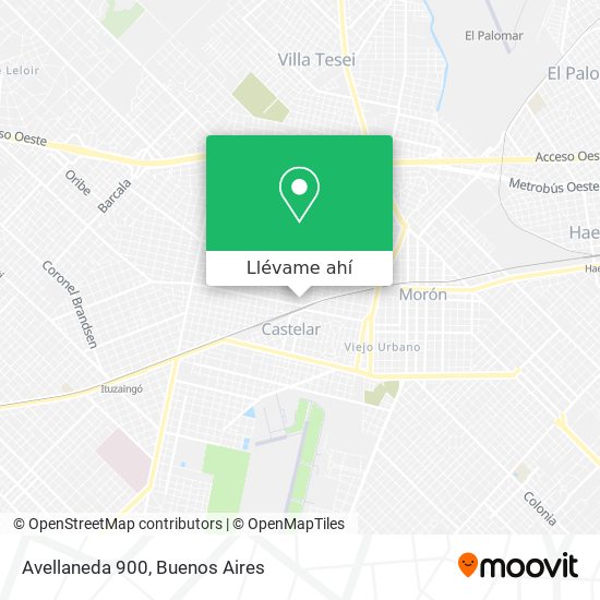 Mapa de Avellaneda  900