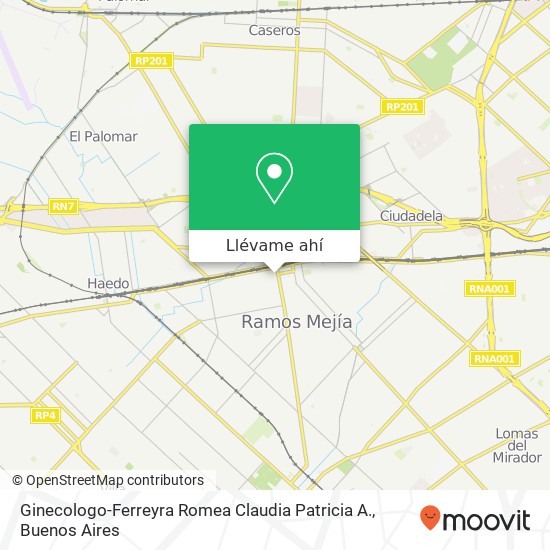 Mapa de Ginecologo-Ferreyra Romea Claudia Patricia A.