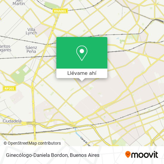 Mapa de Ginecólogo-Daniela Bordon