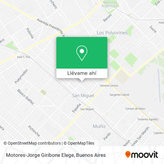 Mapa de Motores-Jorge Giribone Elege