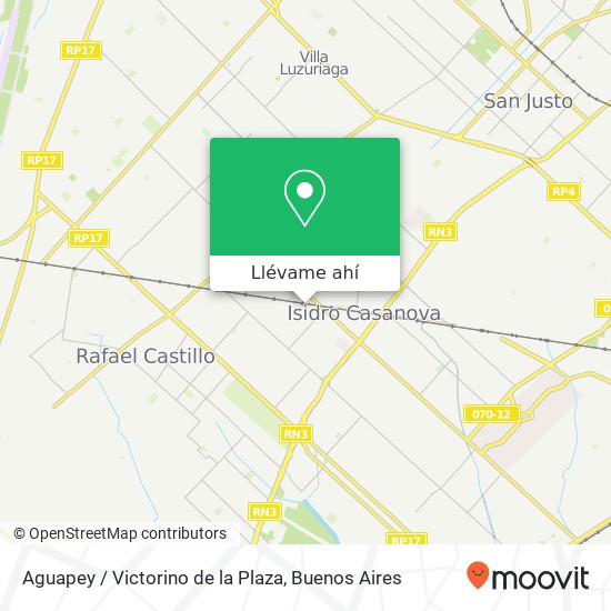 Mapa de Aguapey / Victorino de la Plaza