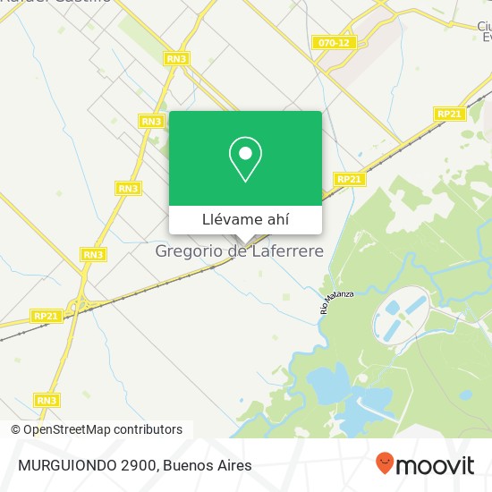 Mapa de MURGUIONDO 2900