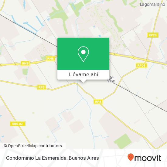 Mapa de Condominio La Esmeralda