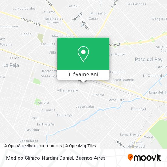 Mapa de Medico Clinico-Nardini Daniel