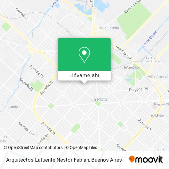 Mapa de Arquitectos-Lafuente Nestor Fabian