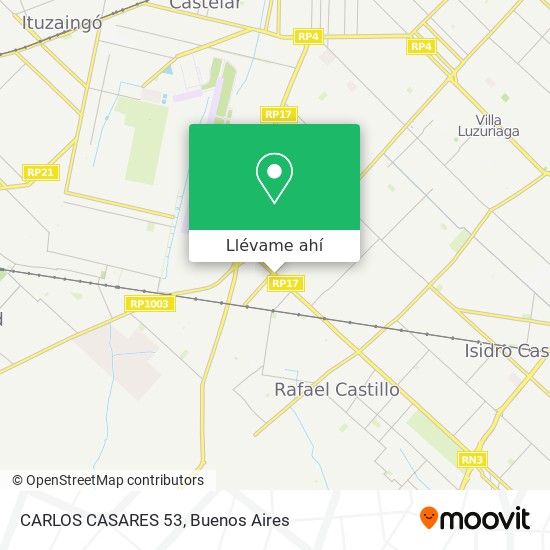 Mapa de CARLOS CASARES 53